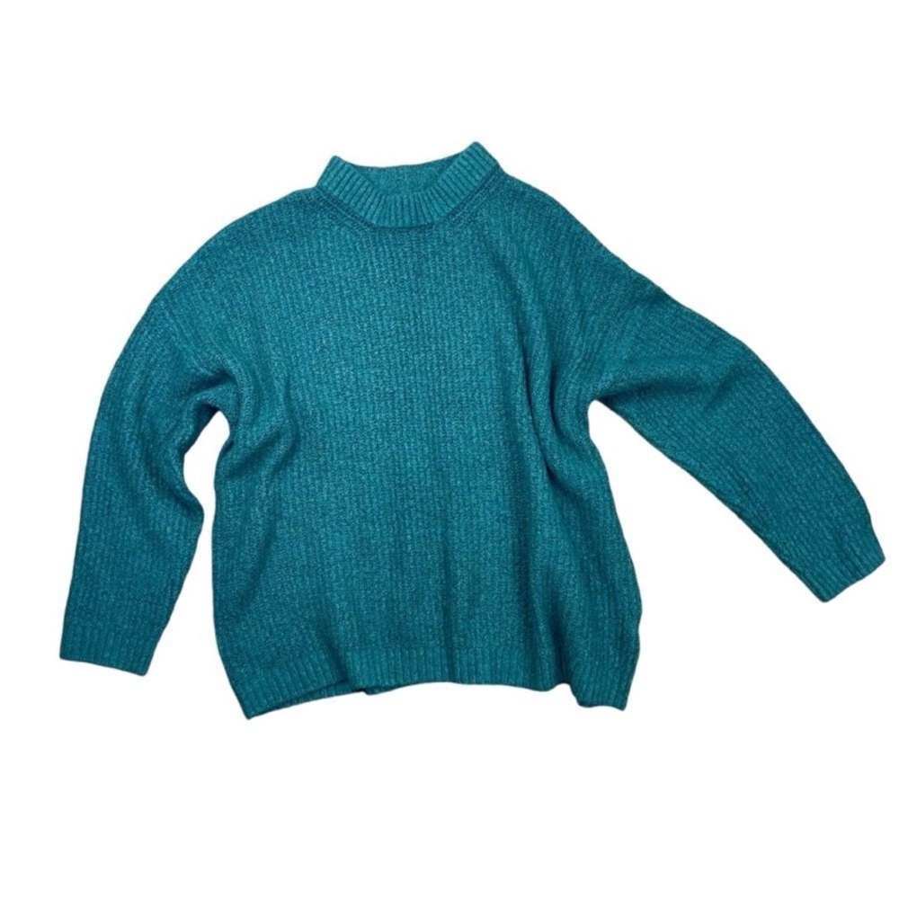 American Eagle forest green knit sweater